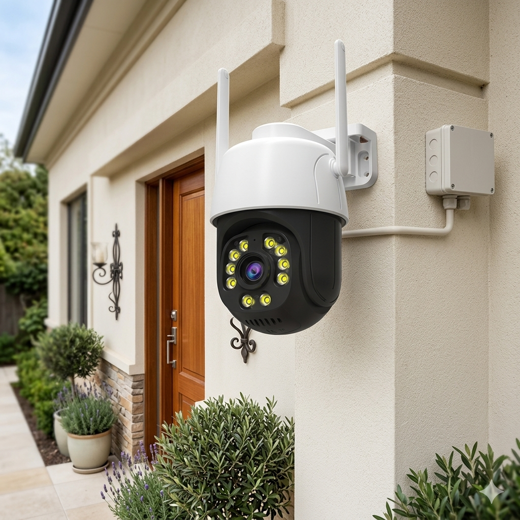 Mini cámara de seguridad WiFi 360°