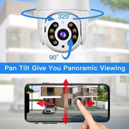 Camara Ip Infrarroja Impermeable Wifi