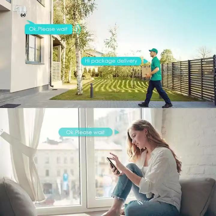 Camara Ip Infrarroja Impermeable Wifi