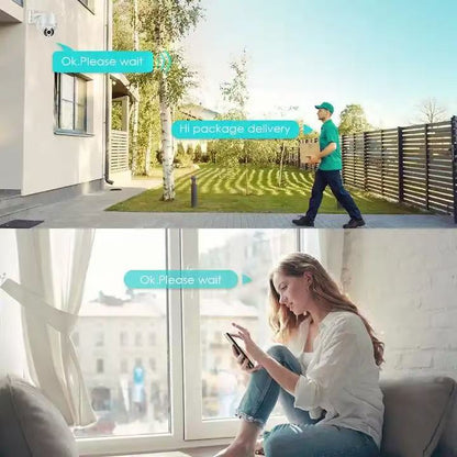 Camara Ip Infrarroja Impermeable Wifi