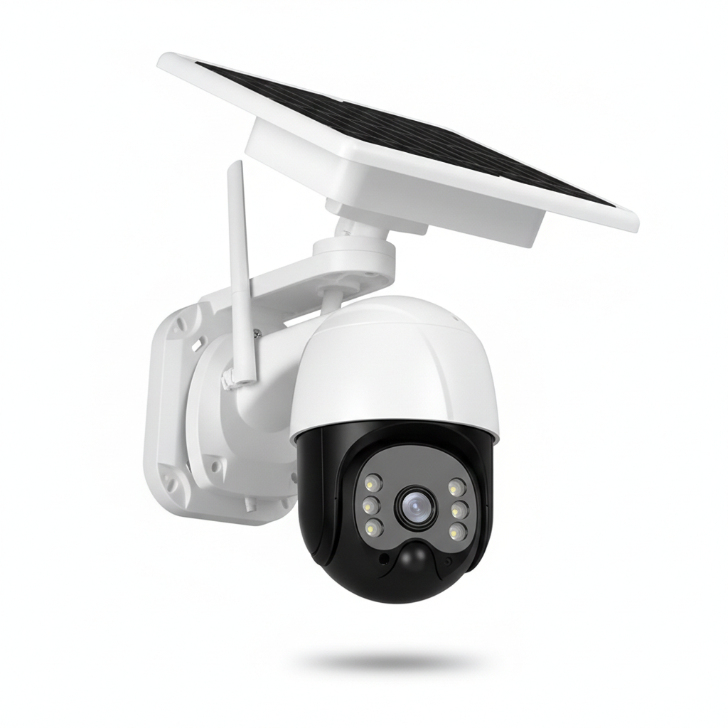 Camara Seguridad Solar WiFi PTZ