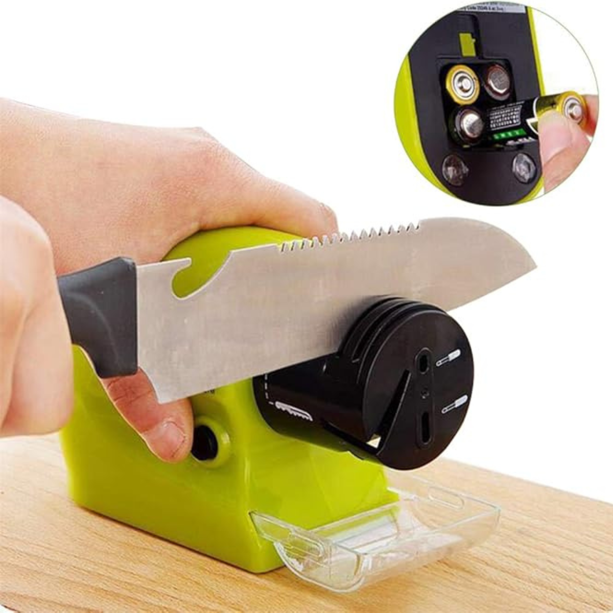 Afilador Eléctrico Multiusos De Cocina