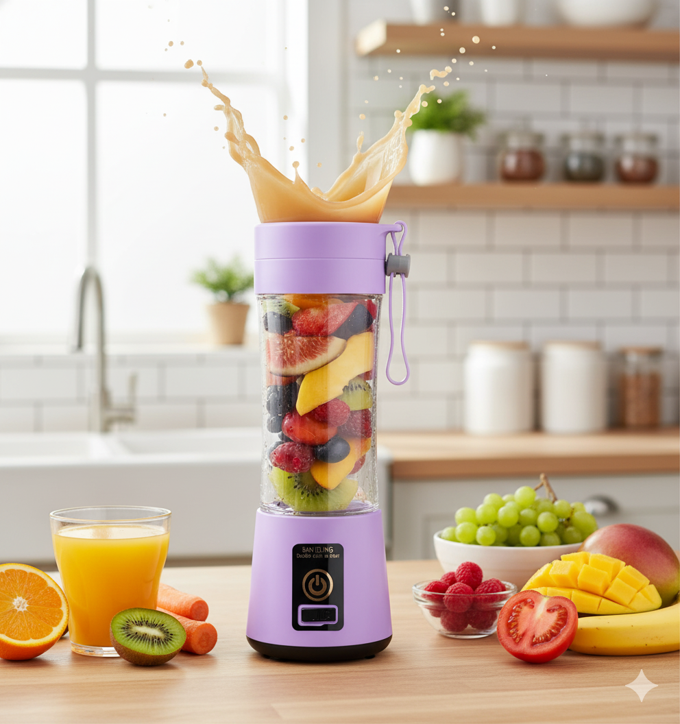 Juguera Portátil Usb Recargable - Colore