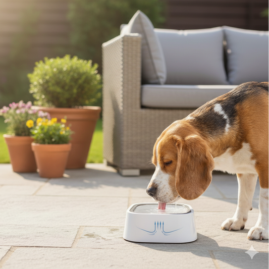 BEBEDERO ANTIDERRAME PARA PERROS Y GATOS