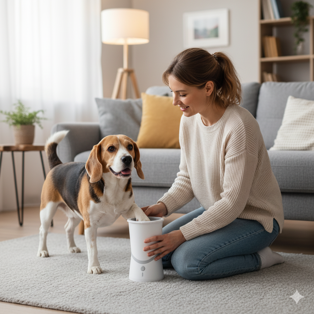 LIMPIADOR AUTOMÁTICO DE PATAS