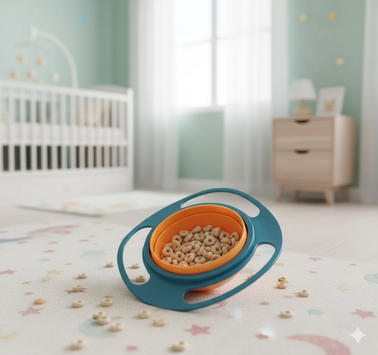 Plato Antivuelco Giratorio Bebé 360°