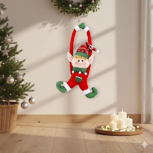 Elfos colgantes de adorno para Navidad