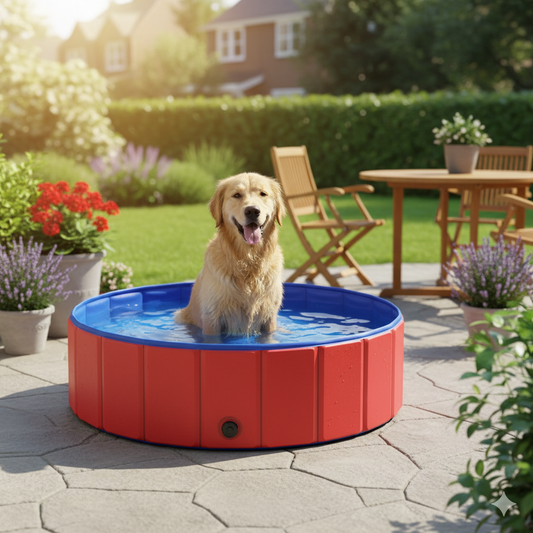 Piscina Plegable Para Mascota 80x20 cm