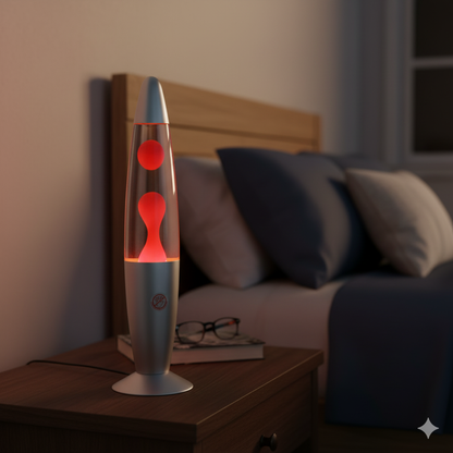 Lámpara nocturna de lava