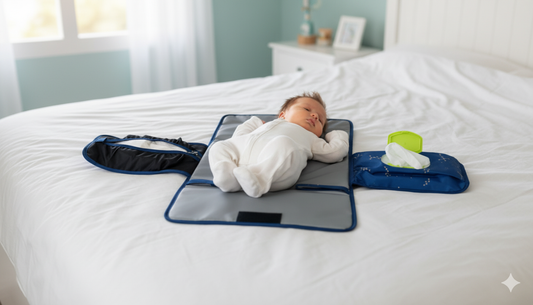 Mudador Plegable Portátil pañales