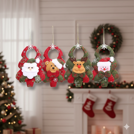 Adornos Coronas Navideños para colgar