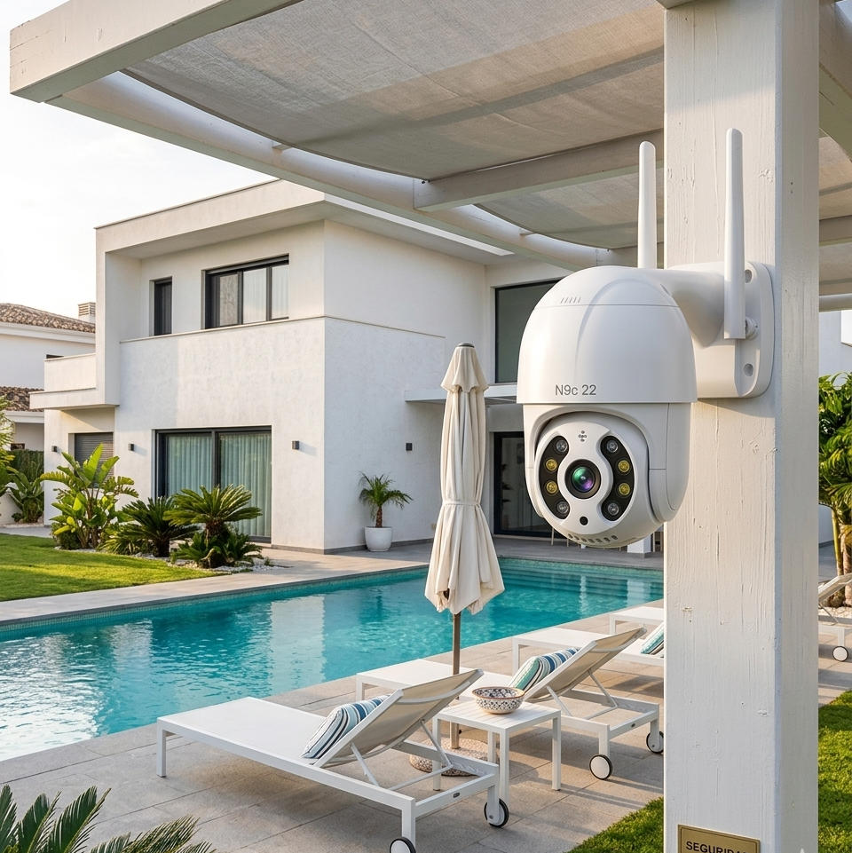 Camara Ip Infrarroja Impermeable Wifi