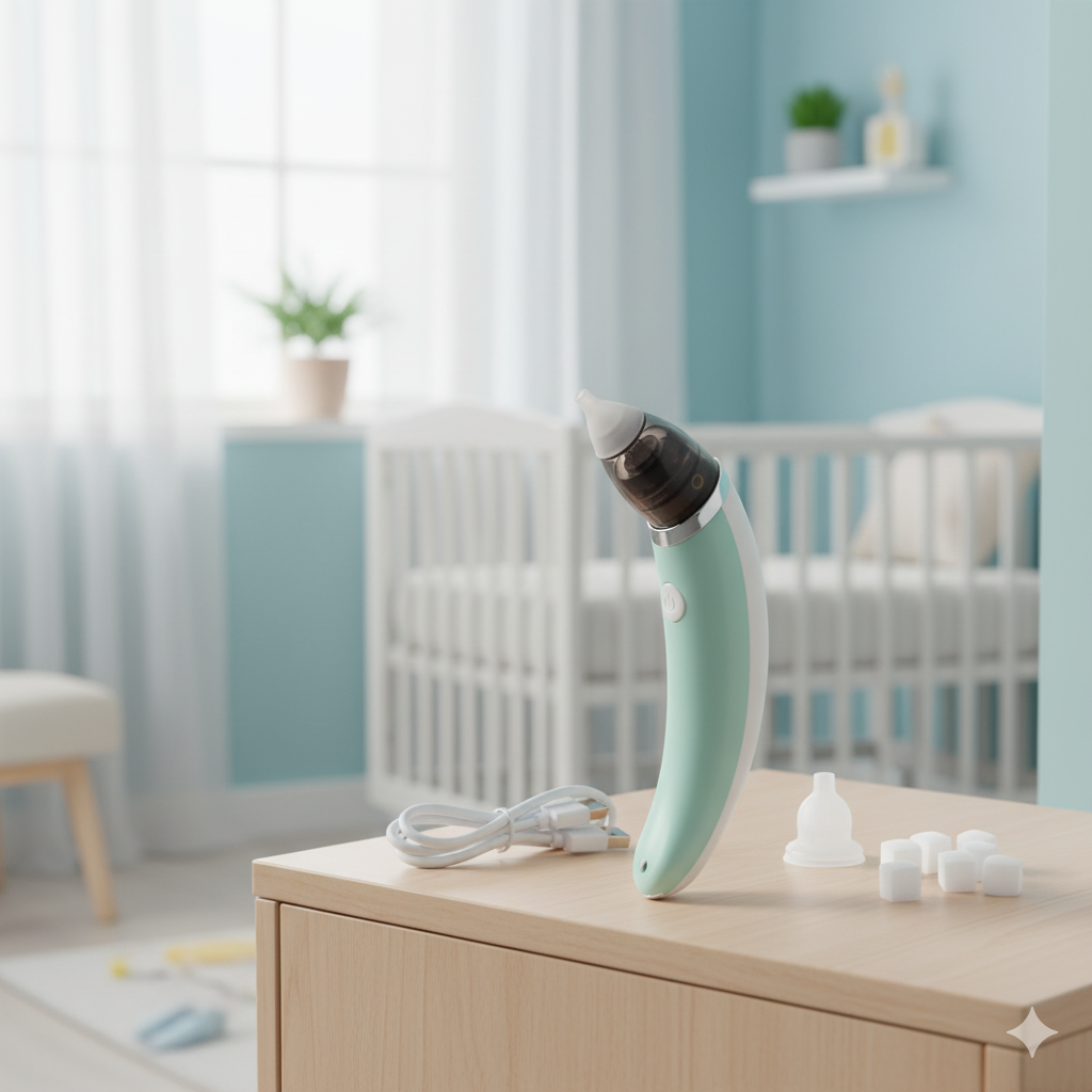 Aspirador nasal eléctrico para bebe