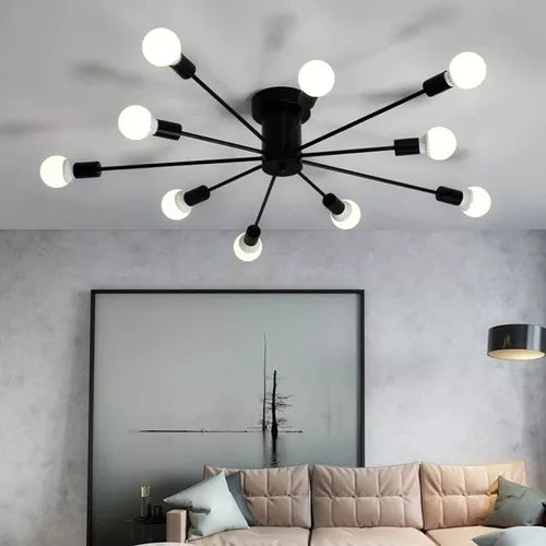 Lampara Diseño Moderno Nordic 2 Leoo Lux