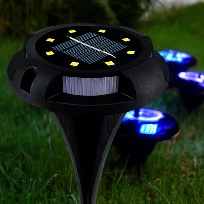 Paquete 4 Estacas Solares Jardineros