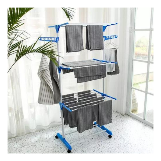 TENDEDERO VERTICAL PORTATIL 3 PISOS